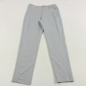 Under Armour Boys Gray Performance Golf Pants Adjustable Waist YLG Large